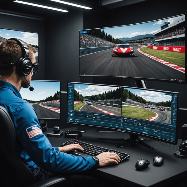 Quels sont les avantages des moniteurs ultralarges pour les jeux de simulation de course?
